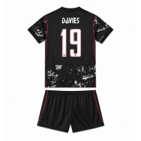 Camiseta Canadá Alphonso Davies #19 Segunda Equipación Replica Mundial 2026 para niños mangas cortas (+ Pantalones cortos)